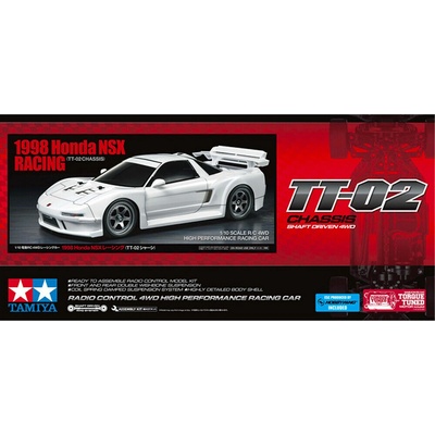 Tamiya 58739 TT-02 1998 Honda NSX Racing 1/10