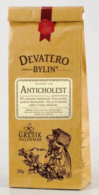 Grešík Čaj Anticholest 50 g
