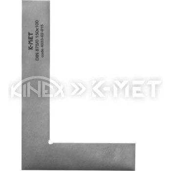 K-MET Прецизен прав ъгъл k-met 4033-12-040 - 400×250 мм, din 875/1 (4033-12-040)