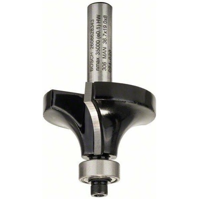 BOSCH Zaoblovací frézy 8 mm, R1 12 mm, L 19 mm, G 60 mm