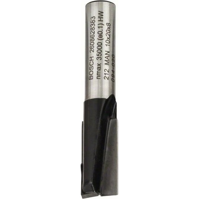 BOSCH Drážkovací fréza 8 mm, D1 10 mm, L 20 mm, G 51 mm 2608628383
