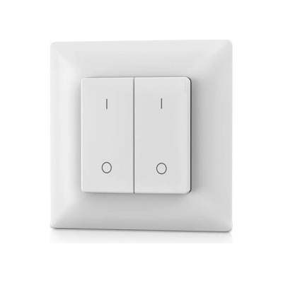 Ledshopik Nástěnný bezdrátový LED stmívač DIMM-HN2K - 2-zónový