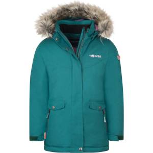 Trollkids Детско палто Trollkids Girl's Oslo Coat XT Coat - Midnight Petrol / Light Violet - размер 164 (EU) (703-2233-1219)