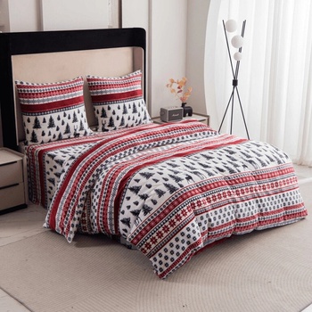 Textilomanie Obliečky mikroplyš TWINKLE Christmas farebné 70x90 140x200