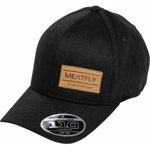 Meatfly шапка с козирка Cougar MF Basic Patch / Black | Черна | Размер Meatfly | Cheren | МЪЖЕ | ЕДИН РАЗМЕР