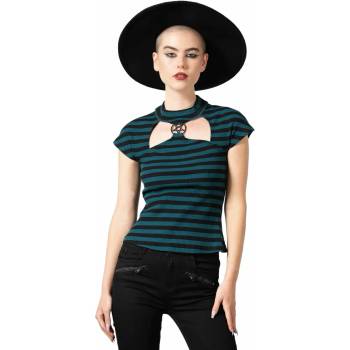 Image 1 of KILLSTAR дамска тениска KILLSTAR - Lamia - зелено - KSRA006229