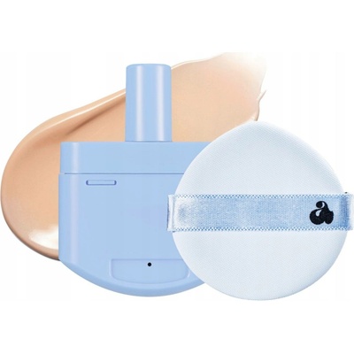 Unleashia Babe Skin Baby Blue Cushion Náplň + Houbička Make-up v polštářku 23N Cuddly 15 g