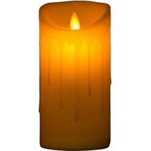 Emocio LED čajová svíčka tančící plamen 75 × 150 mm