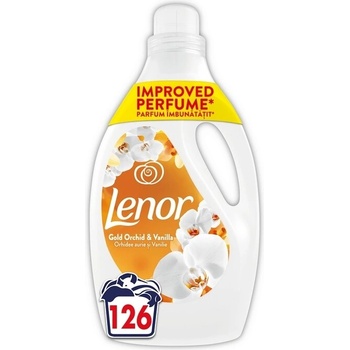 Lenor Gold Orchid & Vanilla, омекотител, 126 пранета, 2.646 л (8006530057288)