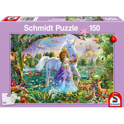 Schmidt Princezna s jednorožcem 150 dílků