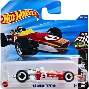 Mattel Количка '68 Lotus Type 49 1: 64 (Hot Wheels) (27816)