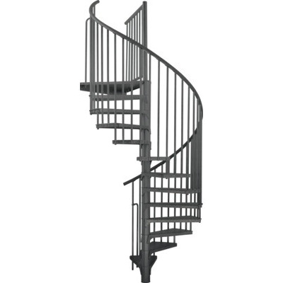 Myron Ø 180 cm, výška poschodia 352,5 cm antracit