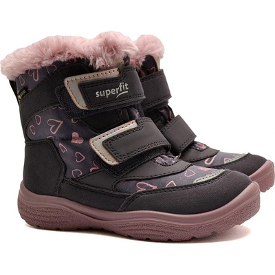 Superfit dívčí zimní boty Crystal Gore-Tex 1-009091-8510 Purple/Pink