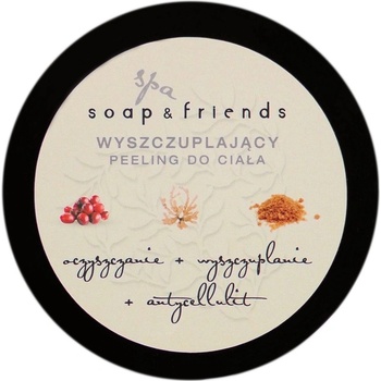Soap&Friends, Brusnicový telový peeling 200 ml