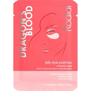 Rodial Dragon's Blood Jelly Eye Mask Patches хидрогелова маска за зоната около очите за хидратиране и изпъване на кожата за жени 1 бр