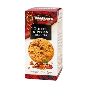 Walkers sušienky s karamelom a pekanovými orechmi 150g