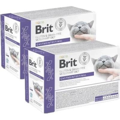 BRIT GF VET. CAT POUCH gastro 24 x 85 g