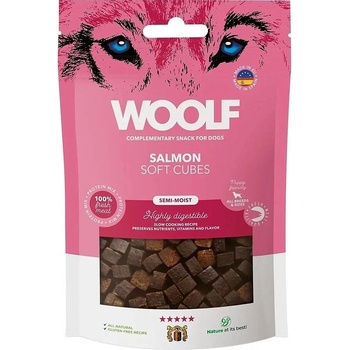 Woolf Soft Cubes Salmon 100 g