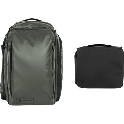 WANDRD Transit Travel Backpack Photo Bundle 45L Wasatch Green