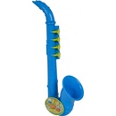 Dětské hudební hračky a nástroje Simba MMW Saxofon modrý 26 cm