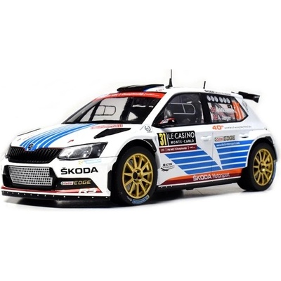 FOX18 Škoda Fabia R5 Rally Monte Carlo 2017 31 Mikkelsen Jaeger 1:18