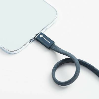 Forcell CCFN23 USB-C / USB-C plochý 100W PD QC4.0 AVS 1,2m modrý