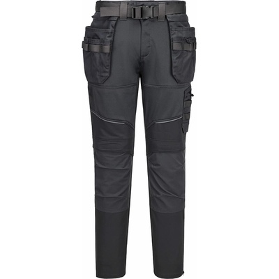 Portwest nohavice KX343 Holster Jogger do pasu sivá metal