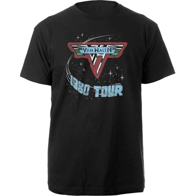 Van Halen 1980 Tour Black L Риза (VHTS05MB03)