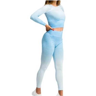 GymHero Legíny Ombre W LEG BABYBLUE