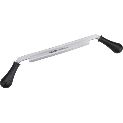 Extol Premium 8812302 Nôž obojručný priamy, dĺžka 480, čepeľ 250mm, plastové rukoväte