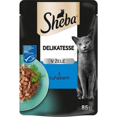 Sheba деликатесна паста с риба тон в желе 85 г