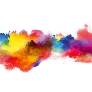 DIMEX ART Флизелинов фототапет цветна експлозия 375 x 250 см