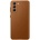 Samsung Leather Cover EF-VG991LA - оригинален кожен кейс (естествена кожа) за Samsung Galaxy S21 (кафяв)
