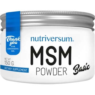Nutriversum MSM Powder [150 грама] Неовкусен