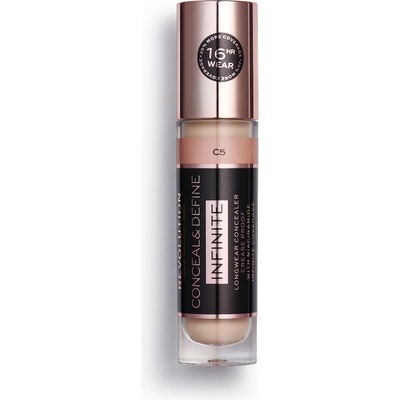 Revolution Beauty Conceal & Define Infinite Longwear Concealer Xl Коректор 9ml