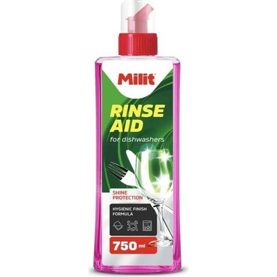 Milit Rinse Aid leštidlo do umývačky riadu 750 ml