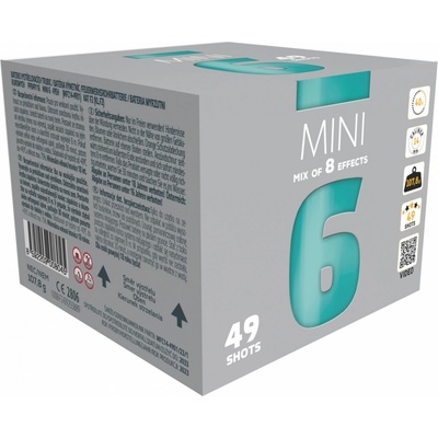 Kompaktný ohňostroj 49 rán 14 mm MINI 6