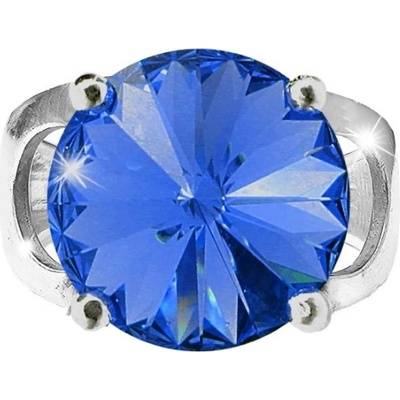 JSB prsten se Swarovski Elements Rivoli Sapphire 2470