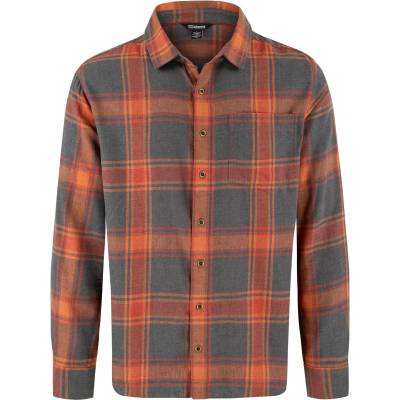 Sherpa Мъжка риза с копчета Sherpa Batsa Eco L/S Shirt - Clay Red Plaid (033-2030-0113)