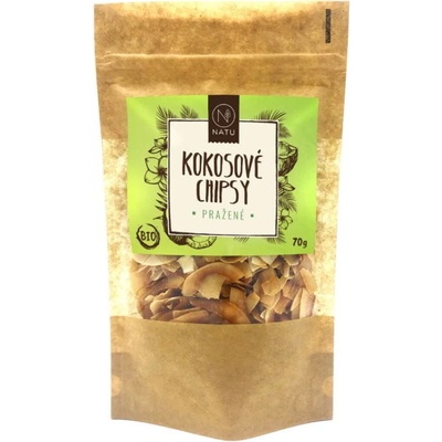 Natu Kokosové chipsy pražené BIO 70 g