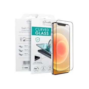 Image 1 of Sentio Screen Protector 3D Glass for iPhone 12 mini Black Frame