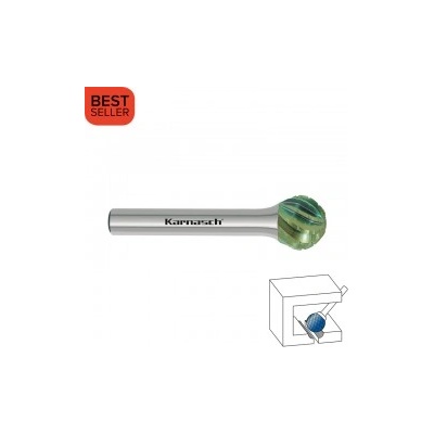 Karnasch Борфреза D (KUD) Ø 8, 0 x 7, 0 (Ø 6, 0) | 52mm HP-3 PRO GREEN-TEC BESTSELLER (116093020)