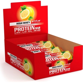 ACTIVLAB High Whey Protein Bars, 1x80 Grams /24 bars box/