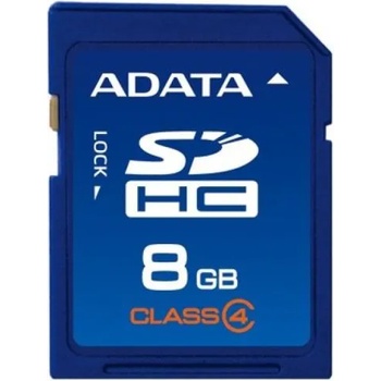ADATA SDHC 8GB Class 4 ASDH8GCL4-R