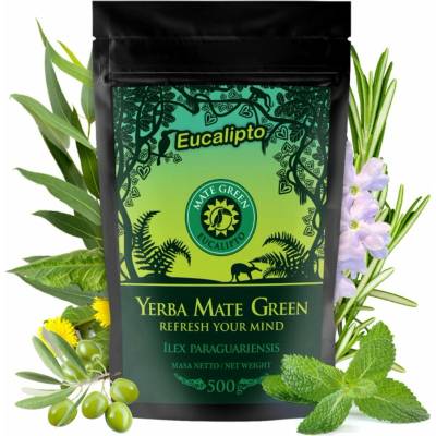 Svět plodů Yerba Mate Green Eucalipto váha 500g