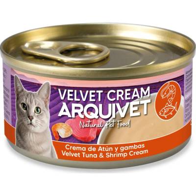 Arquivet Velvet krémová s príchuťou tuniaka a kreviet 80 g