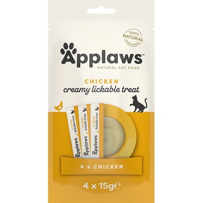 Applaws Puree kuracie 4 x 15 g