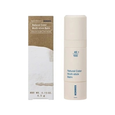 Korres Natural Color Multistick Balm tvářenka Světle hnědá 4,5 g