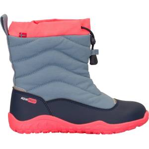 Trollkids Детски зимни ботуши Trollkids Kid's Rosfjord Barefoot Winter Hiker Winter boots - Shadow Blue / Mystic Blue / Pink Salmon - размер 30 (EU) (702-5807-0416)