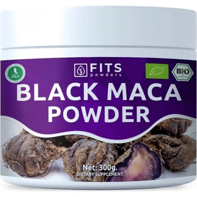 Fits Supplements BIO čierna MACA v prášku 300 g